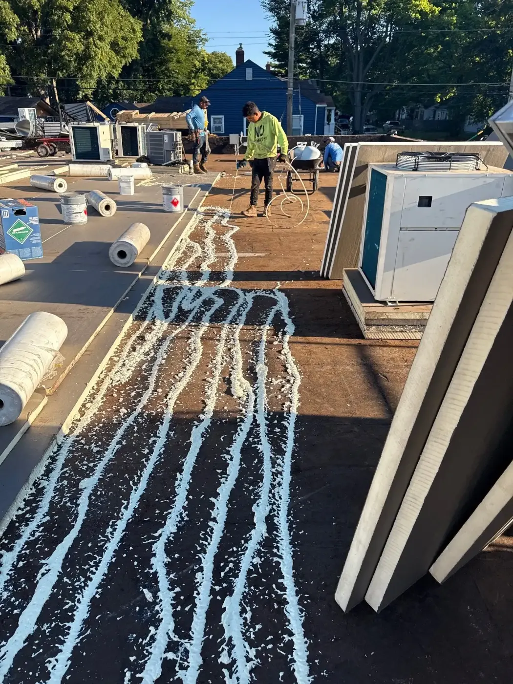 Membrane repair completed in New Haven
